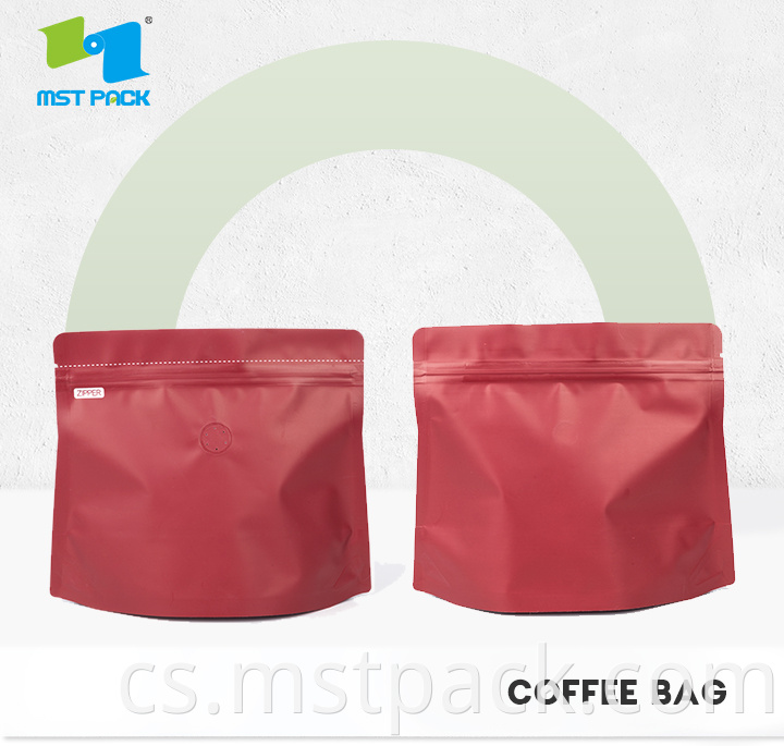 COFFE BAG WITH DEGASSING VALVE